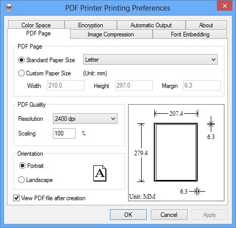 Windows 10 PDF Printer Windows UWP full